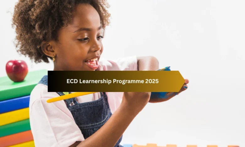 ECD learnership programme 2025