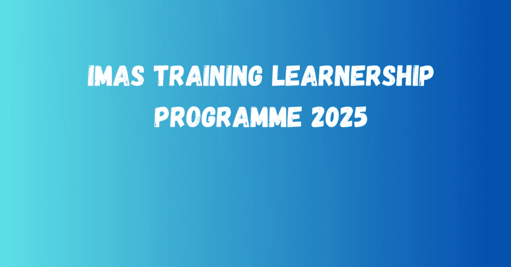 iMAS Training Learnership Programme