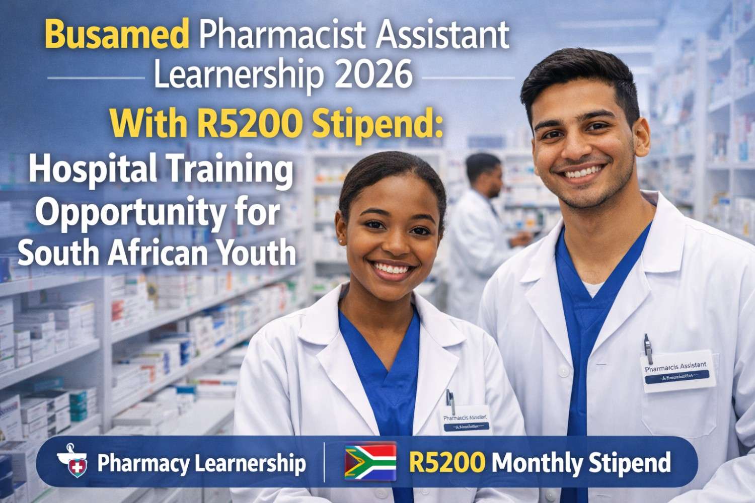 Busamed Pharmacist Assistant Learnership 2026