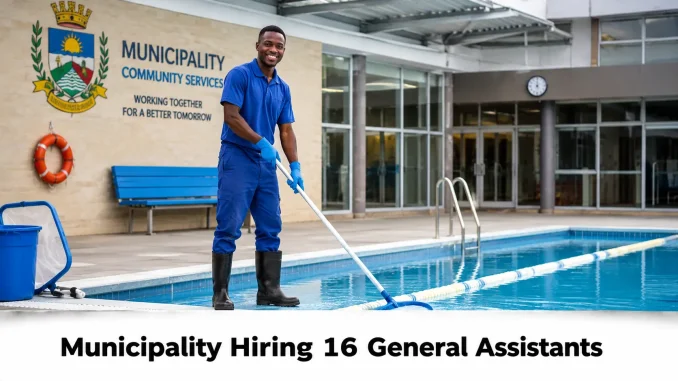 Municipality Hiring 16 General Assistants Municipality Hiring 16 General Assistants