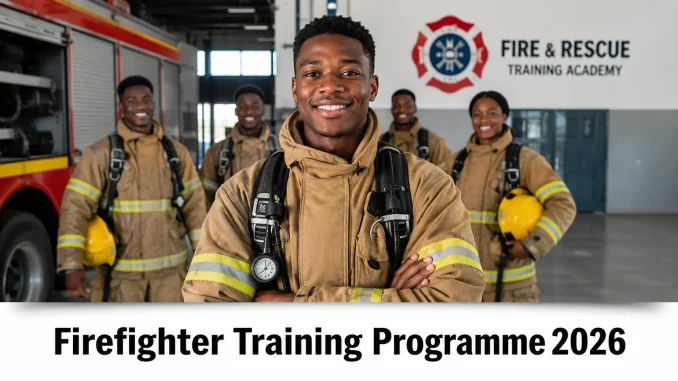 Firefighter Training Programme 2026 Firefighter Training Programme 2026