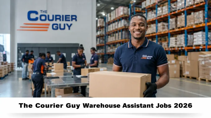 The Courier Guy Warehouse Assistant Jobs 2026